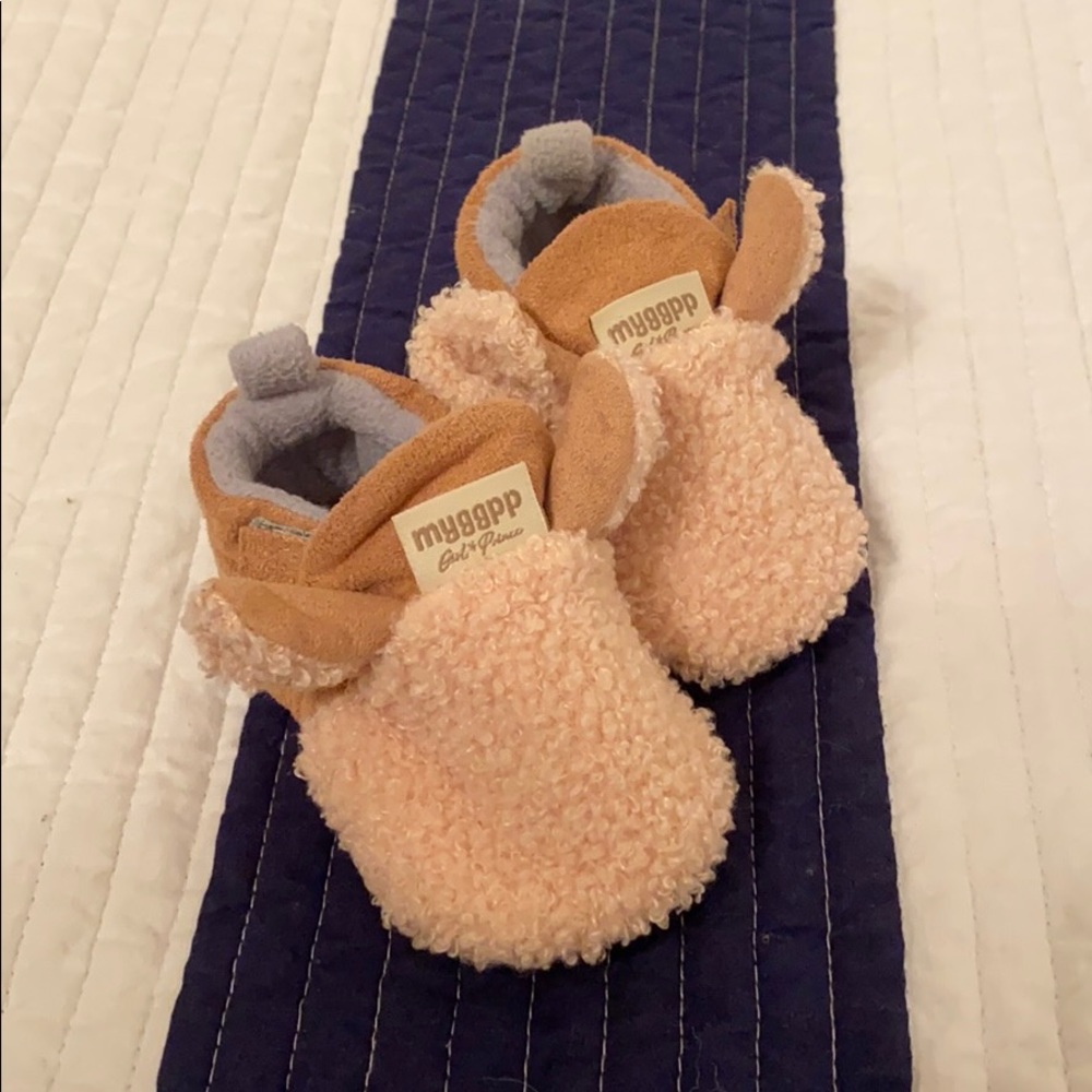 Baby cow shoes